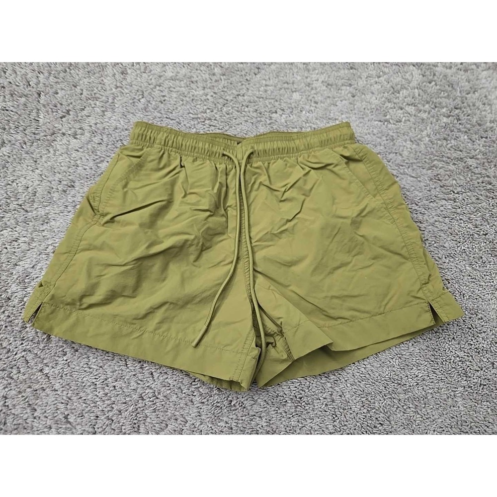 Standard‎ Cloth Shorts Mens S Green Inseam: 3.5" Drawstring Mesh Lined Swim